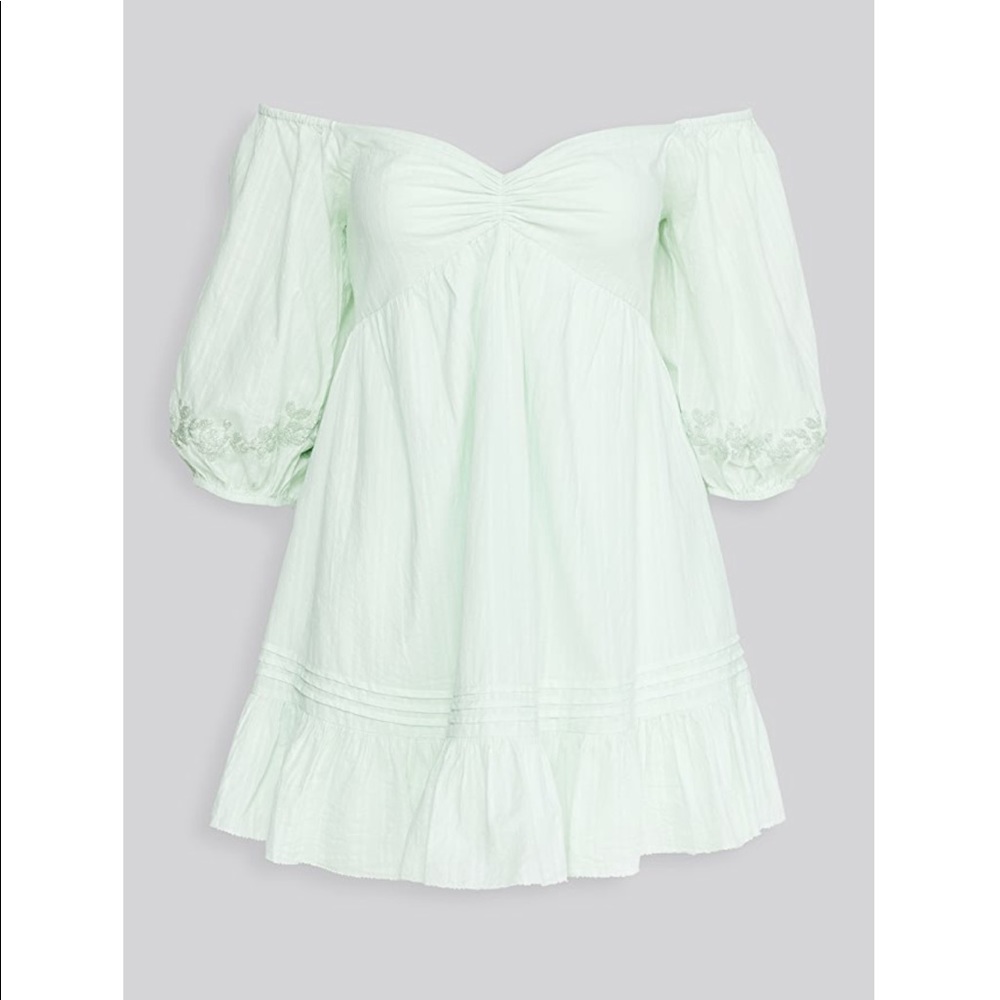 Cleobella shudi mini dress in mint size XS - Picture 4 of 5